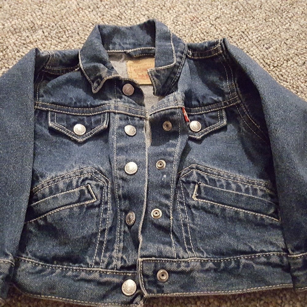 Girls Vintage Levi's Jean Jacket (2t)